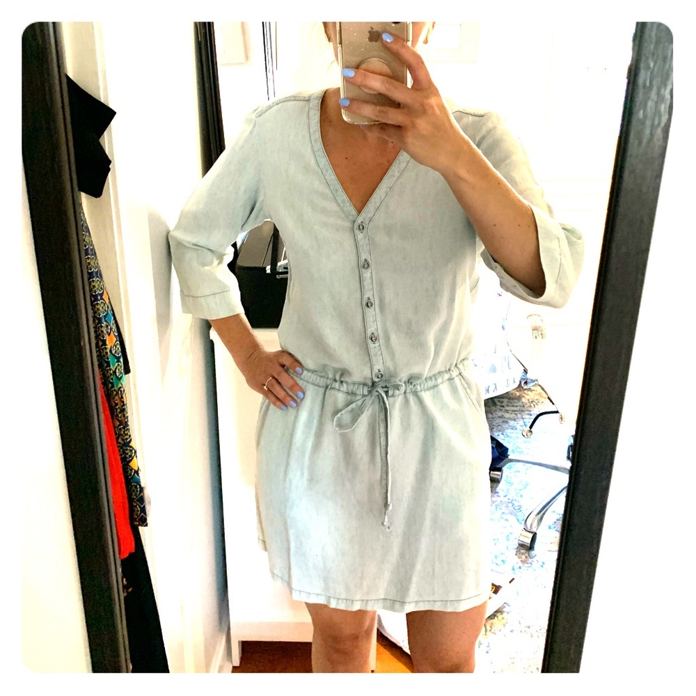 Denim Shirt Dress by Michael Stars